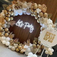 160pcs Latex Balloon Garland Arch Set for Wedding Party Decorations