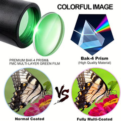 HD 12x50 Monocular Telescope for Outdoor Concerts and Wildlife