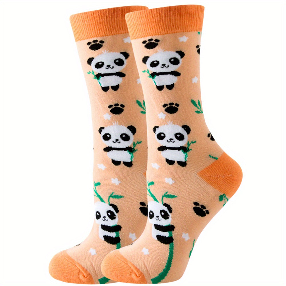 Panda Print Socks Women's Stockings & Hosiery