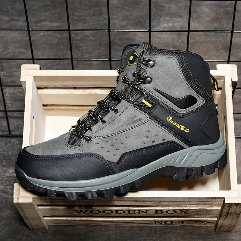 Men's High Top Hiking Boots Non Slip Work Shoes