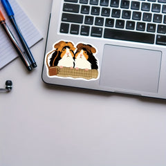 50pcs Small Animal Guinea Pig Cartoon Stickers for Journal Phone Case Cup Guitar