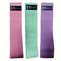Yoga Band Set Colorful Elastic Band Resistance Loop For Fitness Exercise