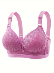 Lace Wireless Push Up Bra