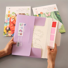Watercolor Coloring Book for Relaxation and Fun