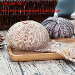 Soft Textured Crochet Yarn Hand Knitting 50g