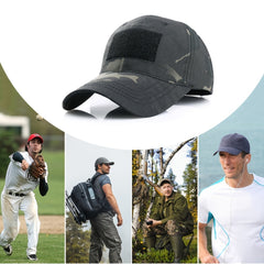 Camouflage Tactical Operator Cap Adjustable Baseball Cap Trucker