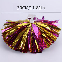2pcs Cheering Poms Handheld Dancing Props Sports Celebration