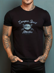 Pattern Print Men's T shirt Graphic Tee Men's Summer Outdoor Clothes