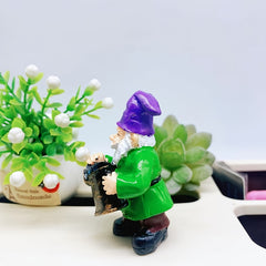Watering Santa Claus Garden Ornament
