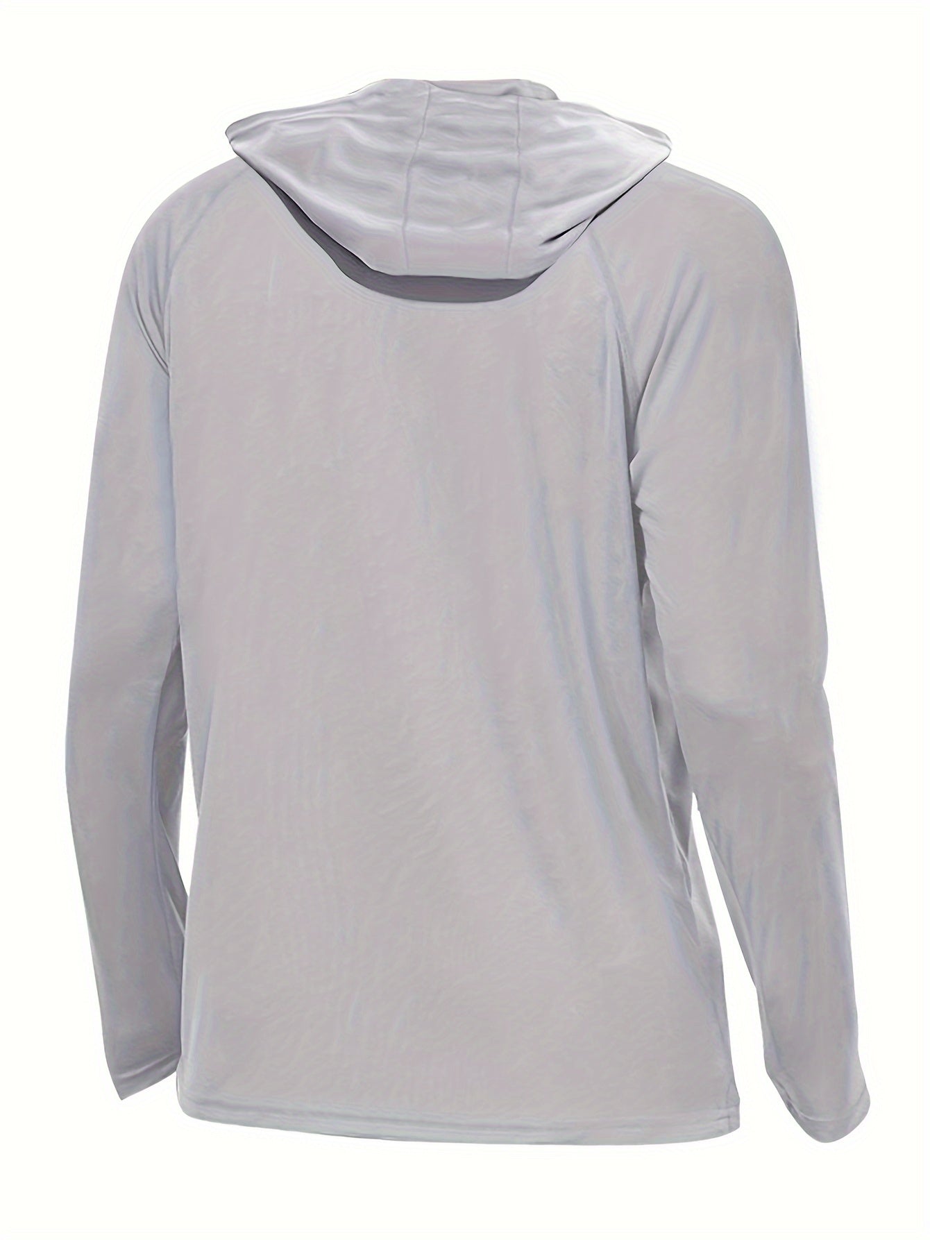 Men's Sun Protection Hoodie Long Sleeve Quick Dry Top