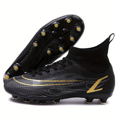 Boy's Non Slip AG Football Cleat Outdoor Soccer Shoe