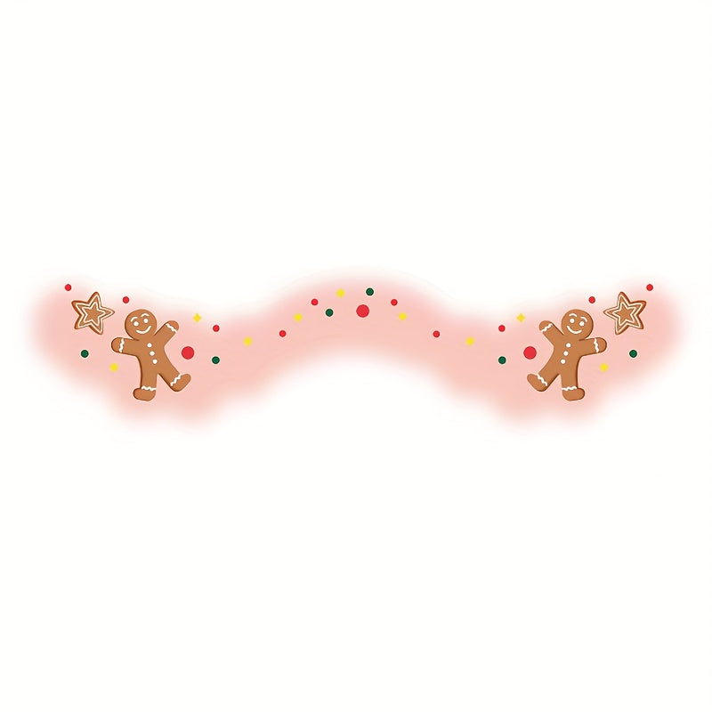 Gingerbread Man Christmas Tree Decoration Face Mask