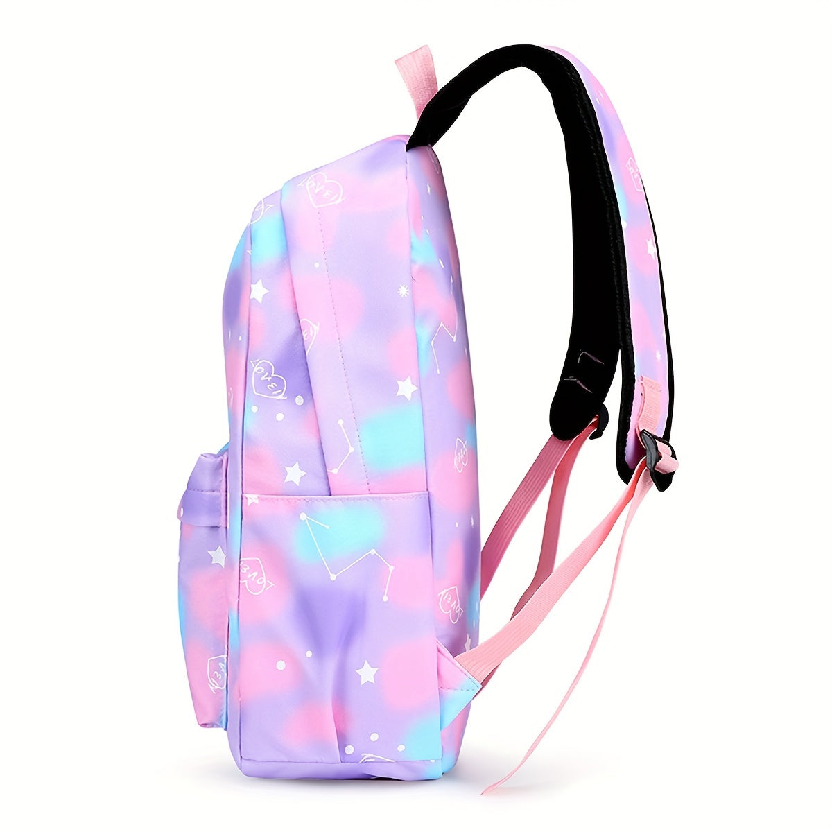 3PCS Large Capacity Backpack Set Preppy Back To School Daypack