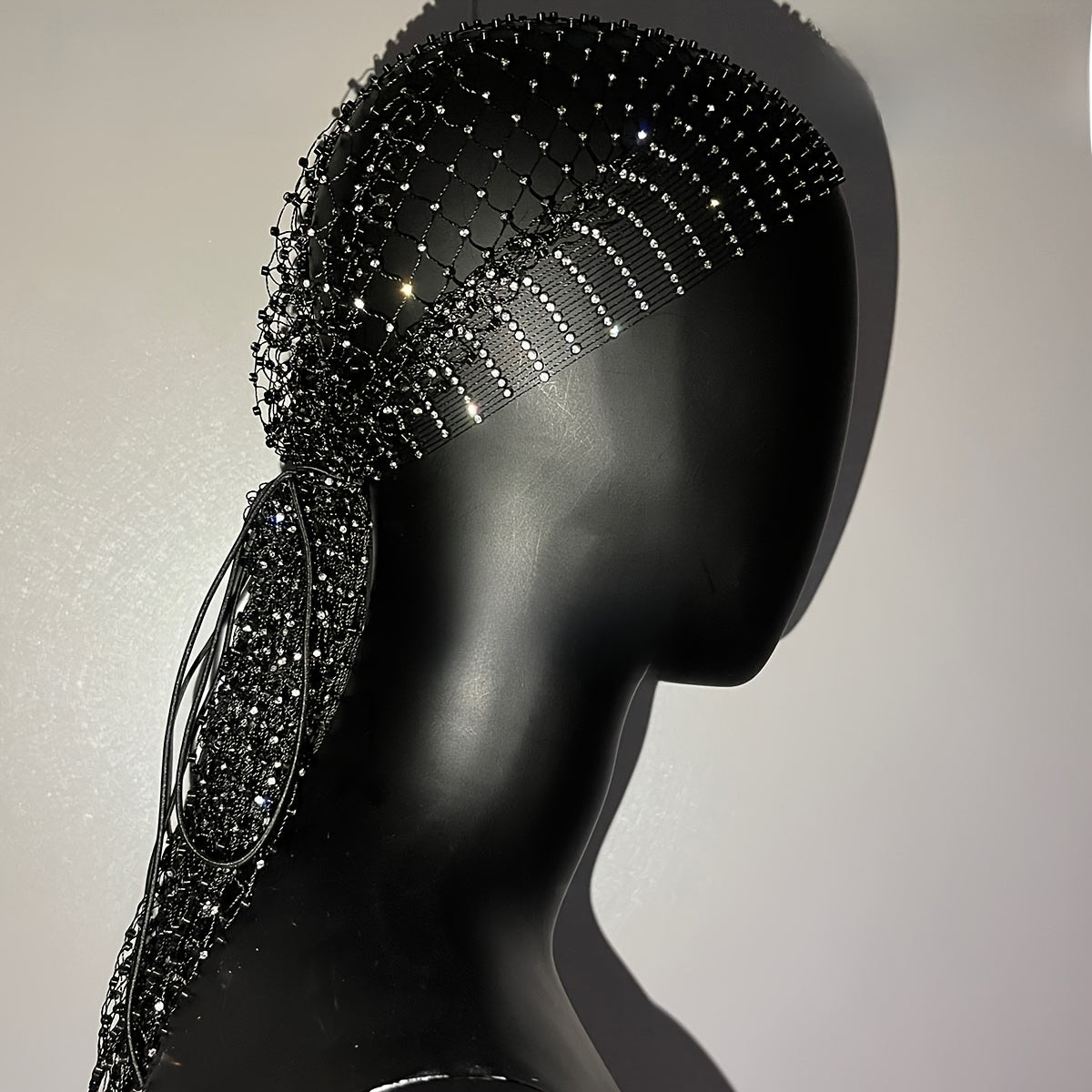 Mesh Headscarf European Style Nightclub Music Party