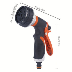 3X Expandable Garden Water Hose Pipe Spray Gun Latex Anti Leakage Hose Pipe