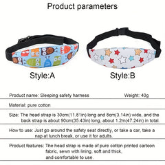 Baby Head Support Strap for Car Seat and Stroller