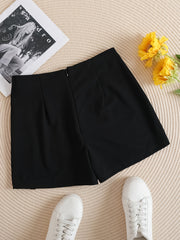 Ring Linked Skorts High Waist Comfy Shorts