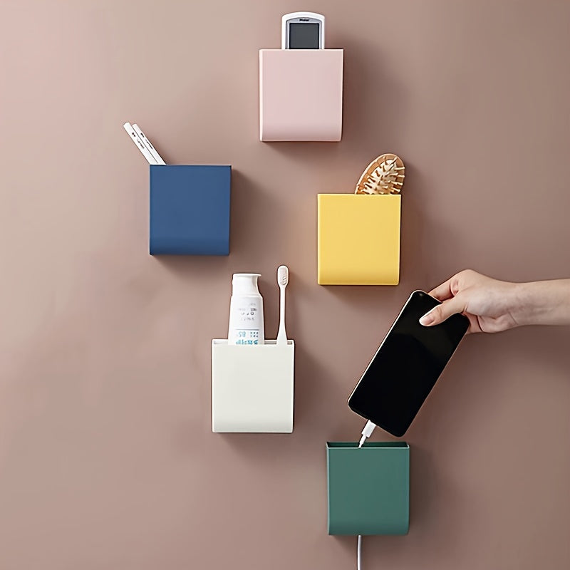 Wall Mounted Mobile Phone Charging Storage Rack