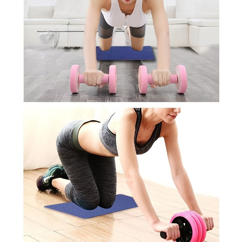 Portable Non-slip Yoga Knee Pad TPE Fitness Mat