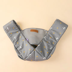 Baby 100 Cotton Ring Sling Carrier Moon Star Pattern Infant 3-36 Months