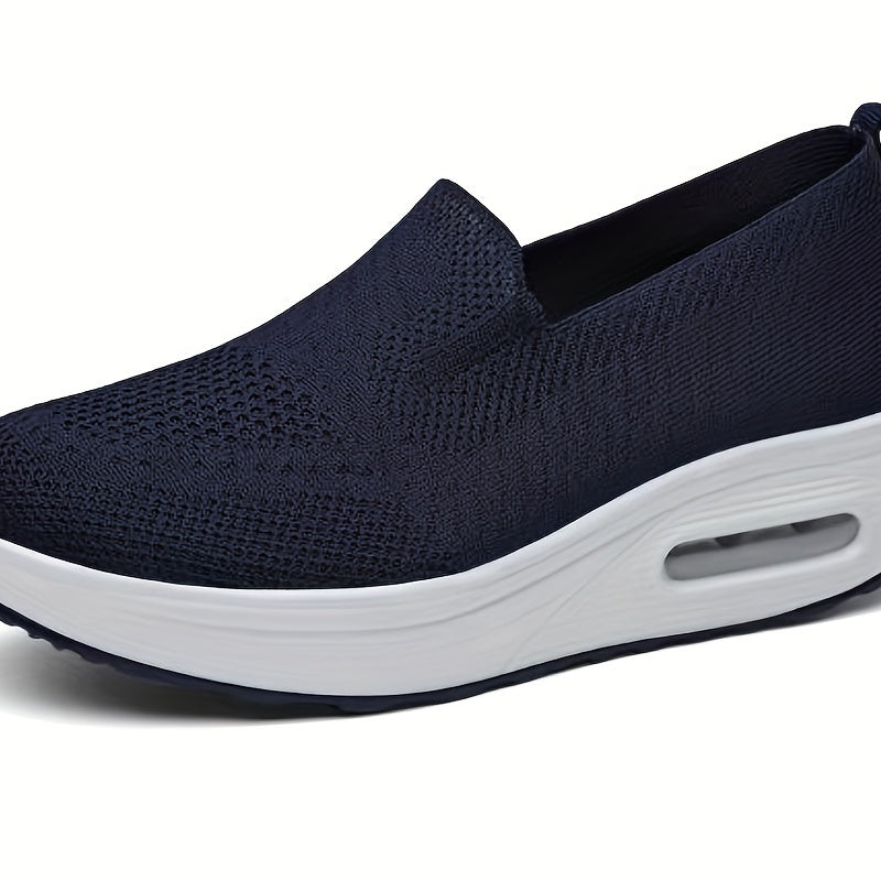 Women's Air Cushion Slip On Sock Shoes Casual Walking Shoes
