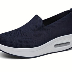 Women's Air Cushion Slip On Sock Shoes Casual Walking Shoes