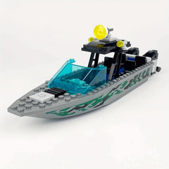 44pcs Nautical & Yacht Building Block Set Educational Model Kit