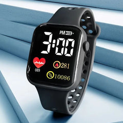 Kids Love Calendar LED Watch Boys Girls