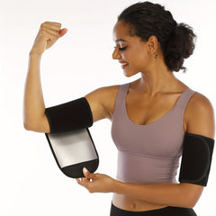 Arm Trimmers For Women Sauna Sweat Arm Bands Adjustable Pair