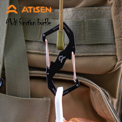 S-shaped Keychain Quick Hook Stainless Steel Outdoor Camping