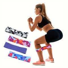 Fitness Yoga Tension Rope Elastic Resistance Band for Hip Lifting
