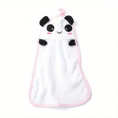 Fast Drying Coral Fleece Hanging Towel for Bathroom and Kitchen