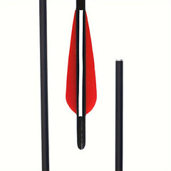 12pcs 20 inch Carbon Fiber Shield Feather Bowfishing Accessory