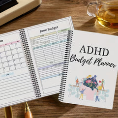 ADHD Budget Planner Monthly Organizer Journal