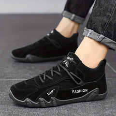 Men's Lace up Sneakers Comfortable Driving Shoes