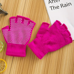 Breathable Half Finger Yoga Gloves for Fitness Training