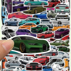100pcs Creative Diy Waterproof Car, Phone, Notebook, Water Cup Stickers