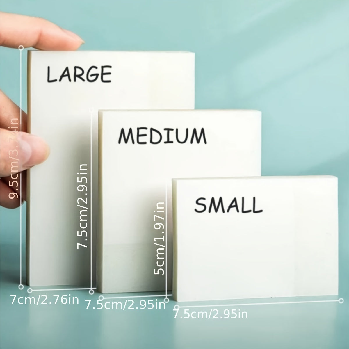50 Transparent Sticky Notes for Studying Office Error Correction