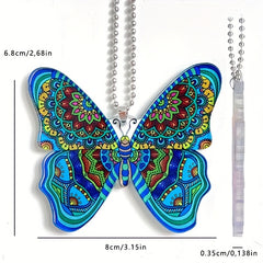 Bohemian Butterfly Hanging Ornament