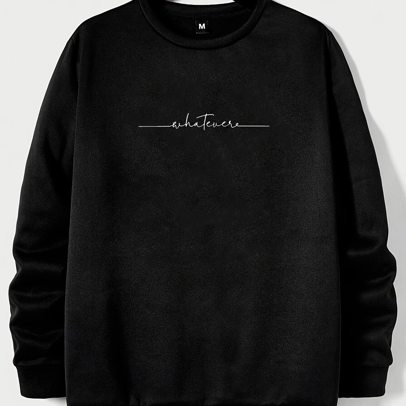Graphic Round Neck Sweatshirt for Men