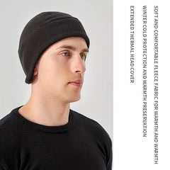 Unisex Fleece Ear Protection Hat - Windproof Coldproof