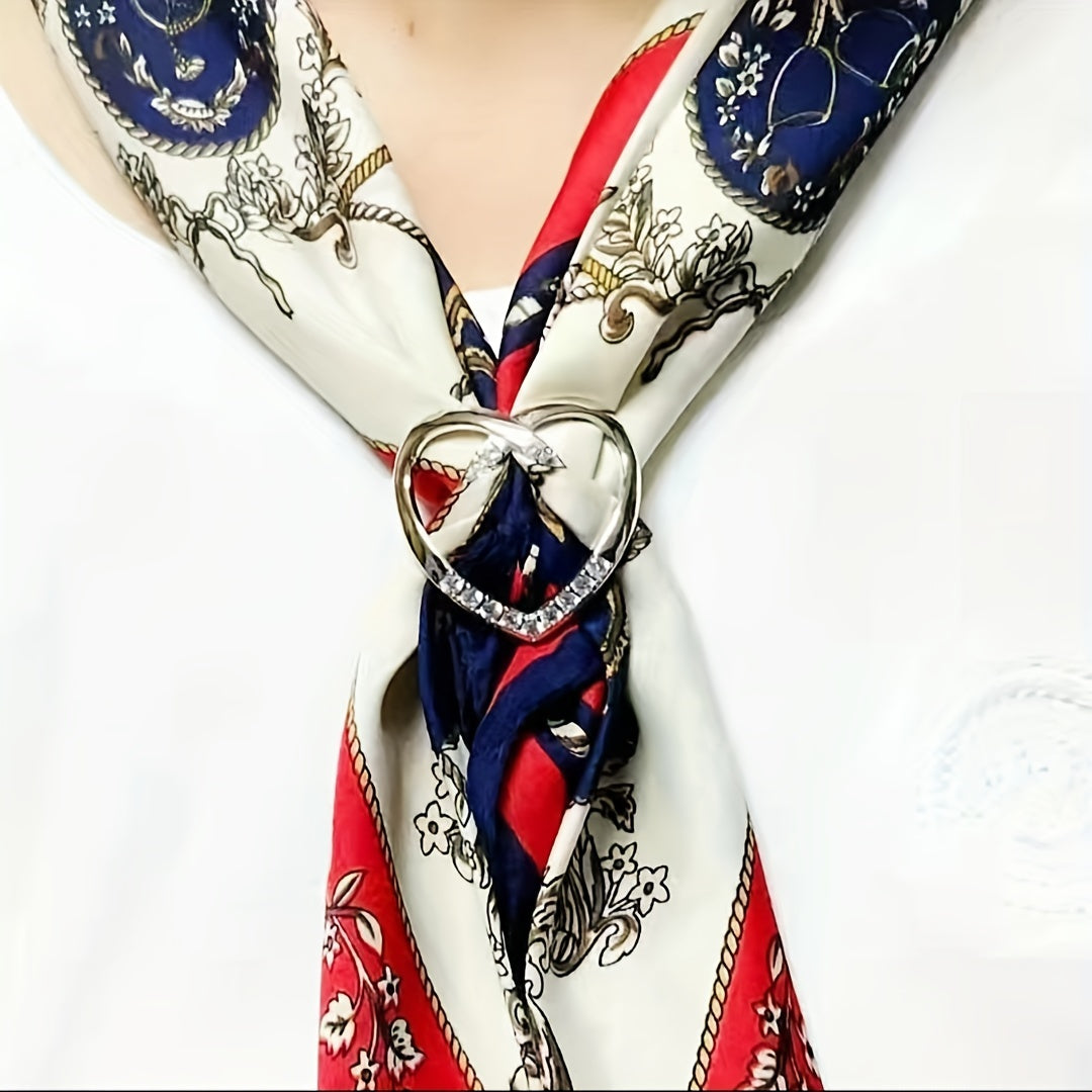 Scarf Ring Clip T Shirt Tie Clips For Women Girls Clothing