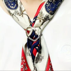 Scarf Ring Clip T Shirt Tie Clips For Women Girls Clothing