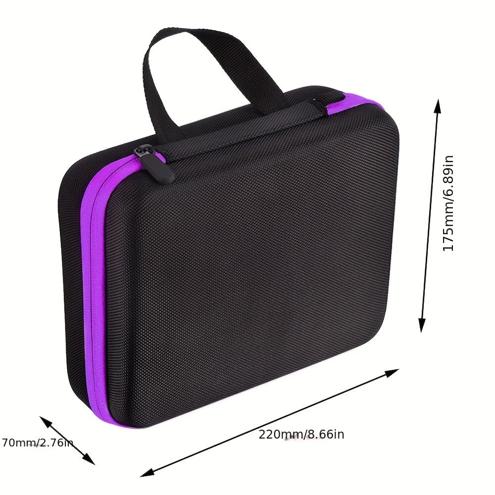 Essential Oils Carrying Case 30 Bottles Storage Organizer Bag