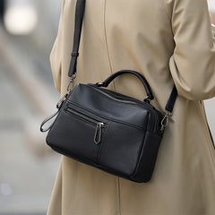 Luxury Leather Handbag with Large Capacity for Women