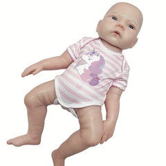 Silicone Mini Baby Soft Dolls Children's Dolls Newborn Reborn Babies