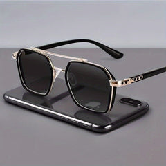 1pc Men's Double Beam UV Protection Outdoor Sunglasses