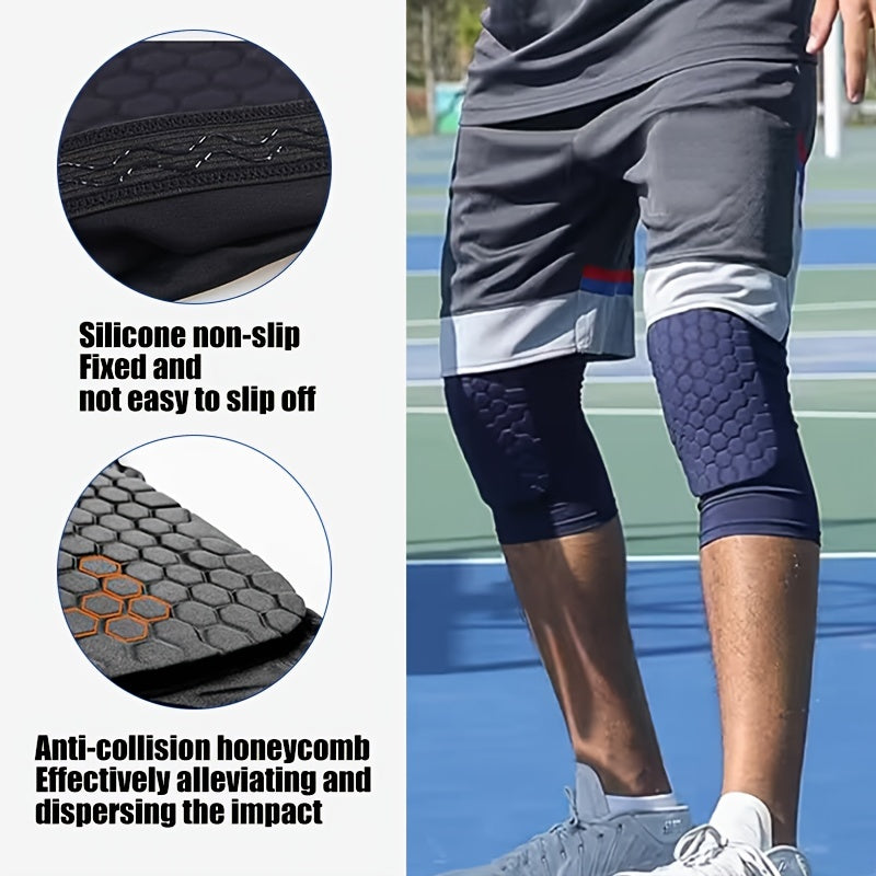 Non Slip Compression Knee Sleeve for Sports - Basketball, Volleyball