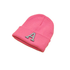 Women's Wool Knitted Hat for Valentines Day