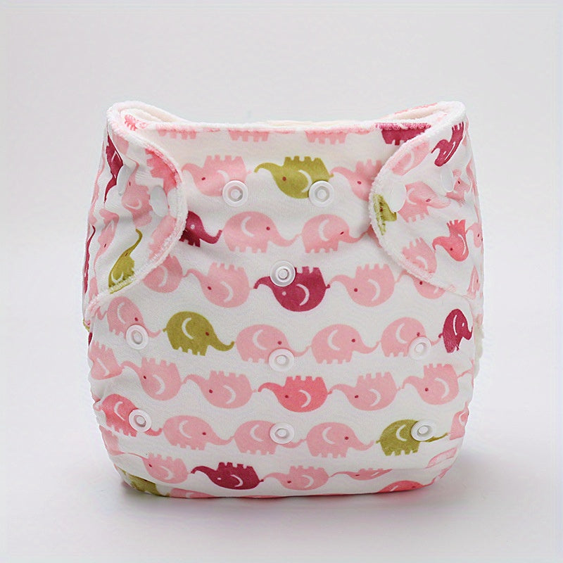 1pc Reusable Cloth Diaper Adjustable Washable Microfiber Insert High Baby Cloth